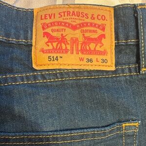 Men Levi's Slim Straight Denim Jeans